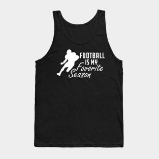 Football Is My Favorite Season Tank Top